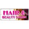 Signmission HAIR & BEAUTY SALON BANNER SIGN manicure hairdresser stylist walk-in B-96 Hair & Beauty Salon - alternate 1